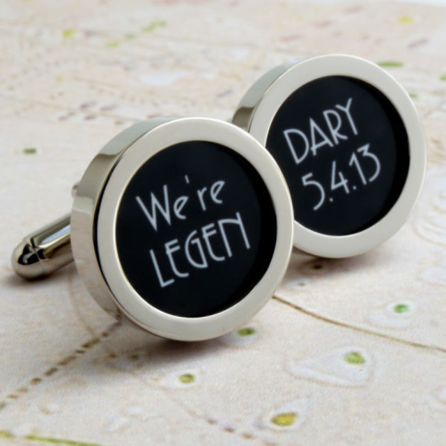 We Are Legendary Cufflinks