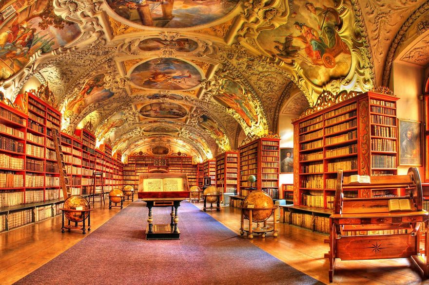 Strahov Monastery Library, Prague, Czech Republic