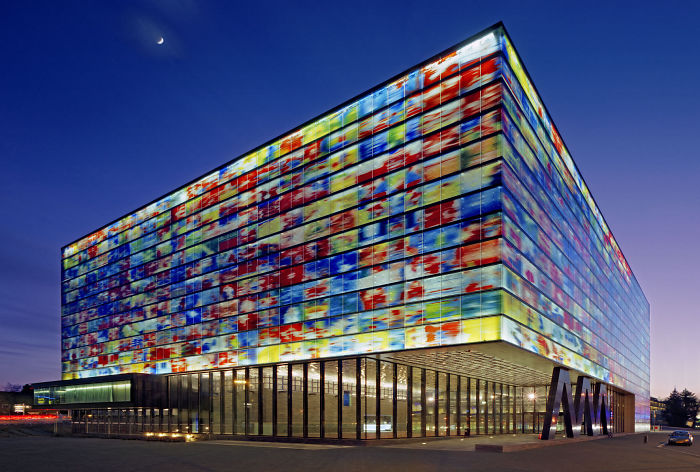 Building In Hilversum (holland) Sound & Vision (beeld & Geluid)
