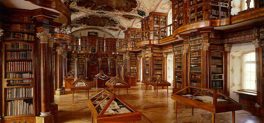 Abbey Library Of Saint Gallen Switzerland