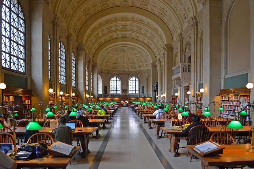 Boston Public Library, Boston, Ma
