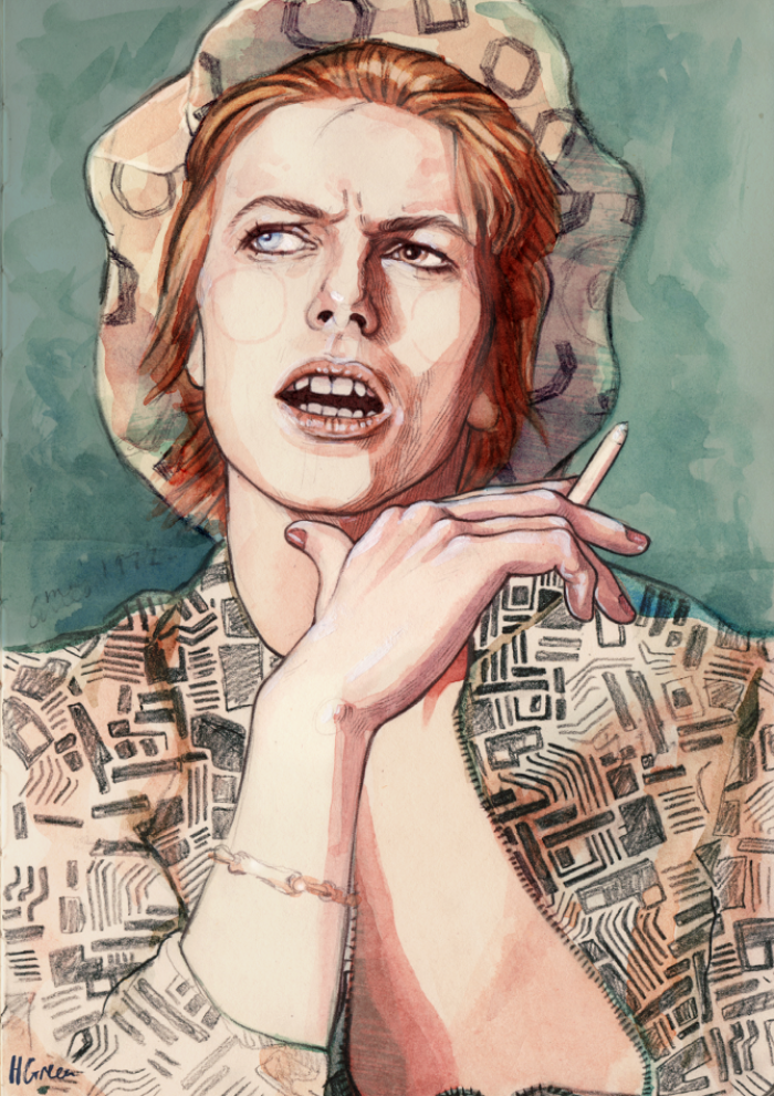 Chameleon Bowie Who Fell To Earth