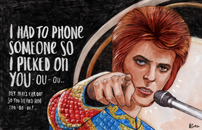 Chameleon Bowie Who Fell To Earth