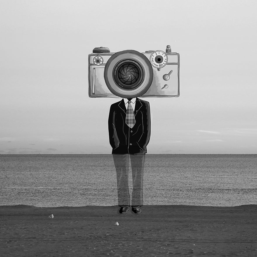 Czech Animator Adds Her Witty Illustrations To Photos Of New York Czech Animator Adds Her Witty Illustrations To Photos Of New York