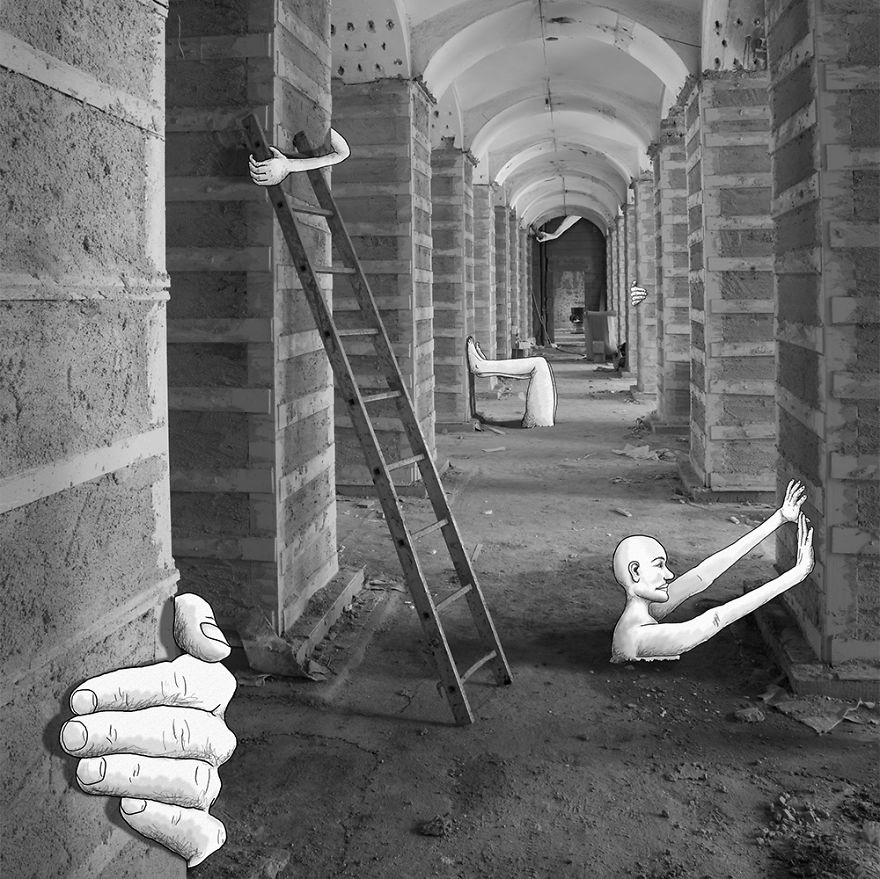 Czech Animator Adds Her Witty Illustrations To Photos Of New York 