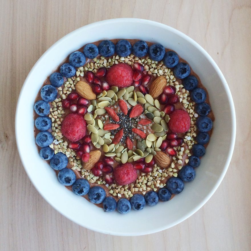 I Arrange My Vegan Food Into Detailed Bowl Mandalas I Arrange My Vegan Food Into Detailed Bowl Mandalas