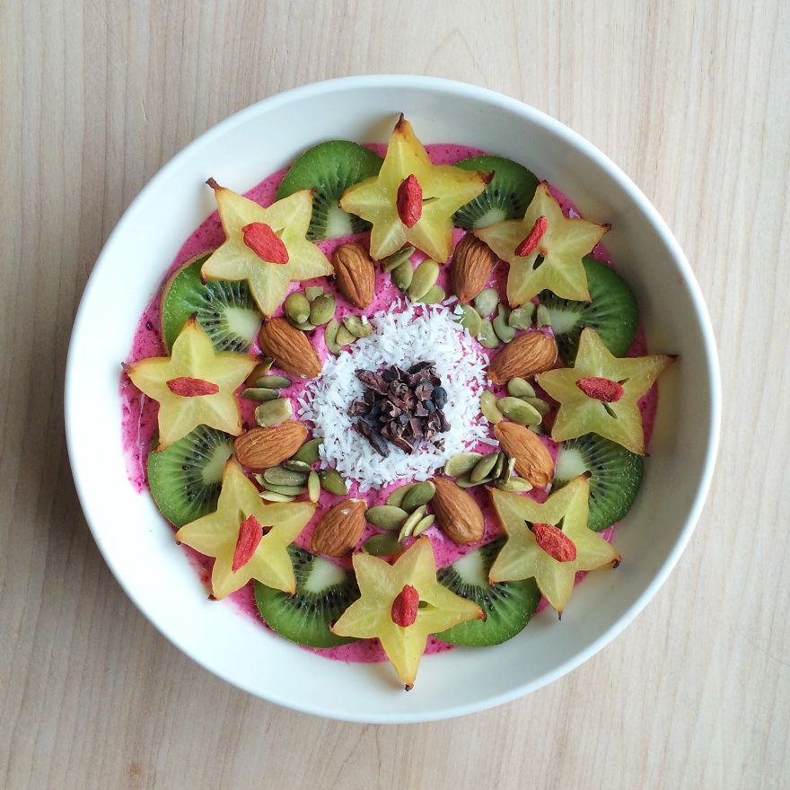 I Arrange My Vegan Food Into Detailed Bowl Mandalas I Arrange My Vegan Food Into Detailed Bowl Mandalas