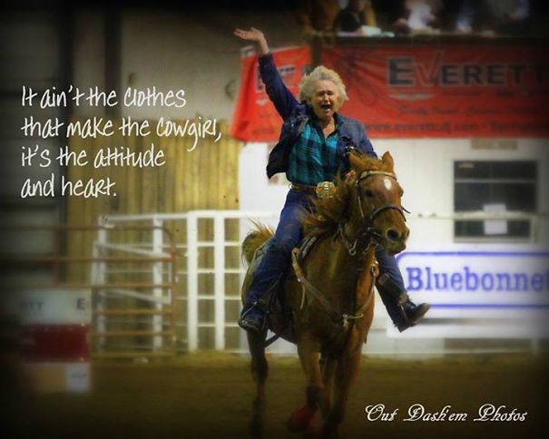 Connie Whiteley At 61 She Is Still Actively Barrel Racing And Pole Bending In Rodeos.