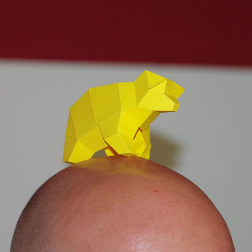 My Cute Little Bear Family In A DIY Papercraft Kit