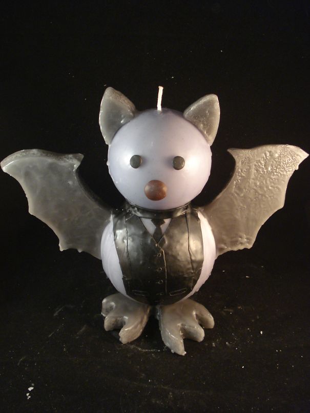Bat Candle