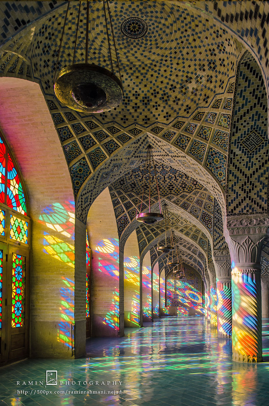 15 Amazing View Of Nasir Ol-mulk Mosque In Shiraz - Iran. 15 Amazing View Of Nasir Ol-mulk Mosque In Shiraz - Iran.