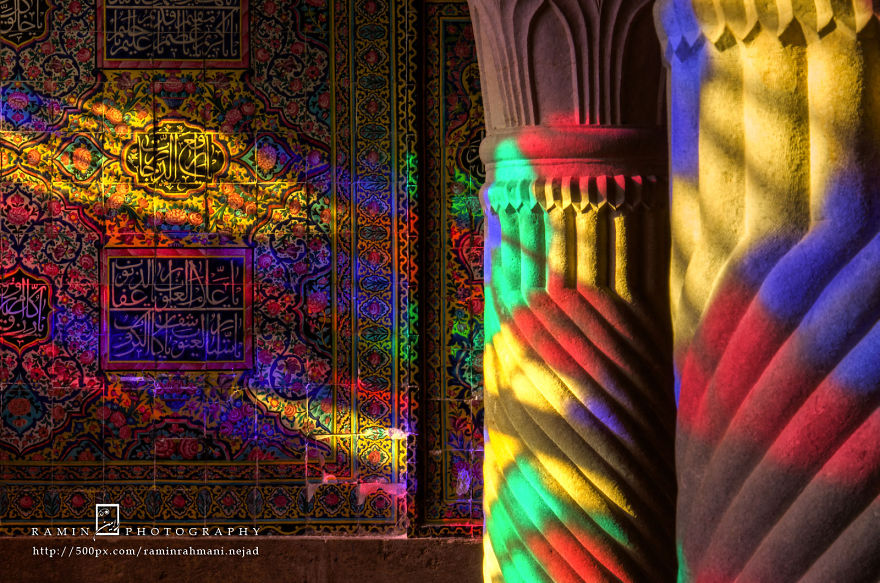 15 Amazing View Of Nasir Ol-mulk Mosque In Shiraz - Iran.
