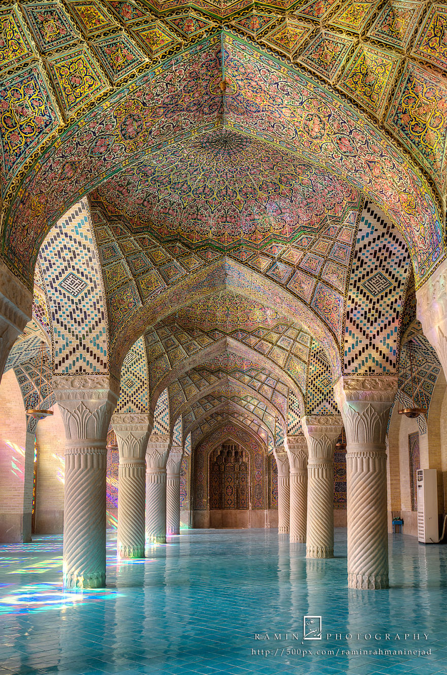 15 Amazing View Of Nasir Ol-mulk Mosque In Shiraz - Iran. 15 Amazing View Of Nasir Ol-mulk Mosque In Shiraz - Iran.