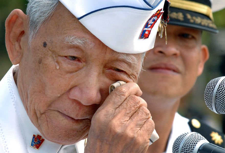 Bataan Death March Survivor Relives A Moment In Time.