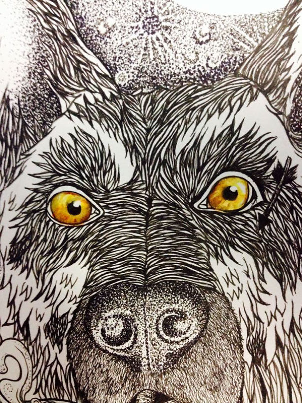 Dotswork By Hosfman Rodriguez