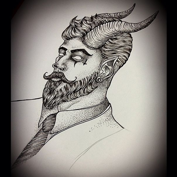 Dotswork By Hosfman Rodriguez