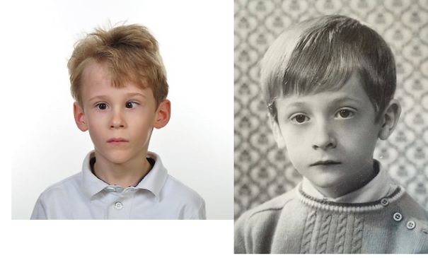 Father Andrea (on The Right) And Son Alex