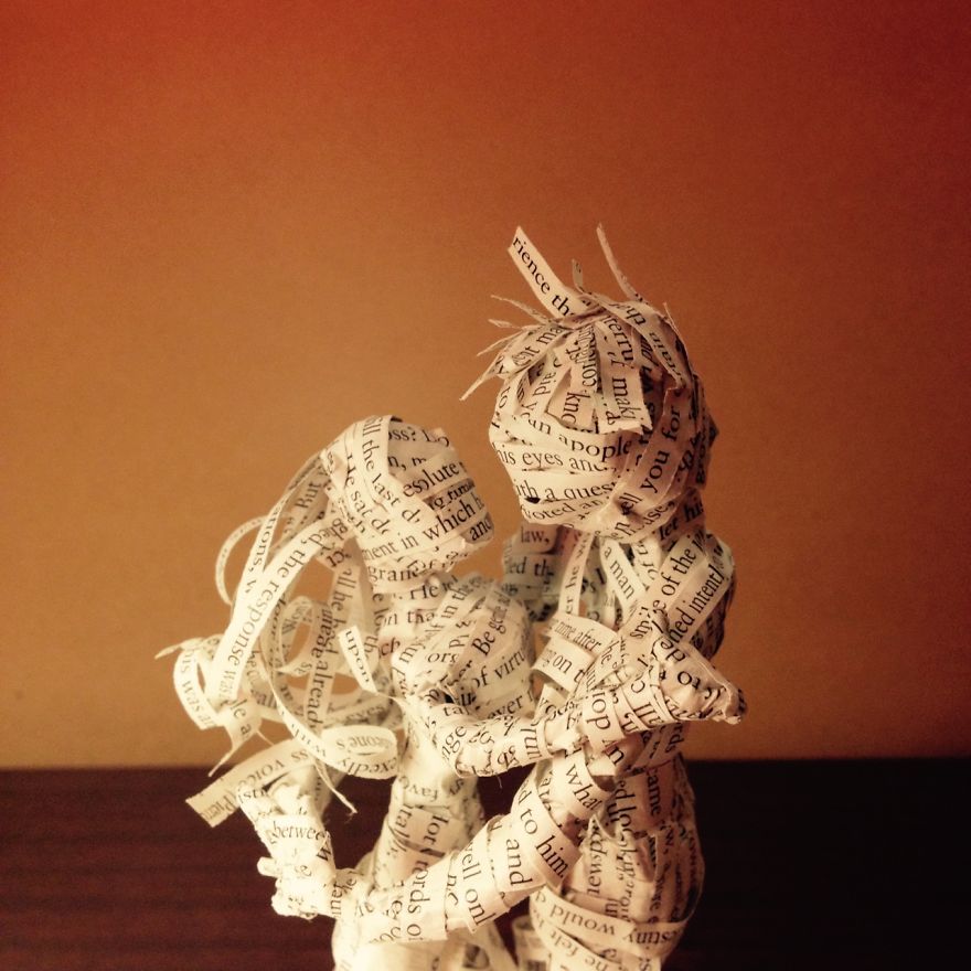 Lovers Made Out Of War And Peace. Allison Glasgow Fakepapertrees