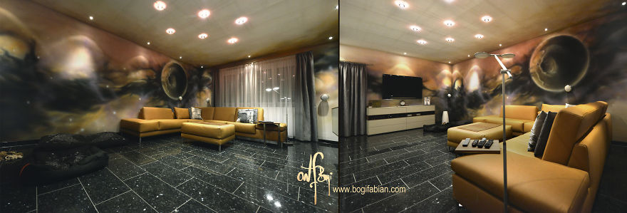 When The Lights Go Out, My Glowing Murals Turn These Rooms Into Dreamy Worlds When The Lights Go Out, My Glowing Murals Turn These Rooms Into Dreamy Worlds