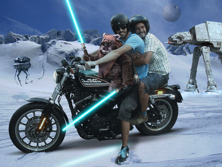 My Friend And I Traveling The World On A Harley Davidson My Friend And I Traveling The World On A Harley Davidson