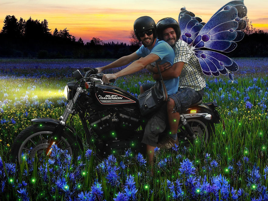 My Friend And I Traveling The World On A Harley Davidson My Friend And I Traveling The World On A Harley Davidson