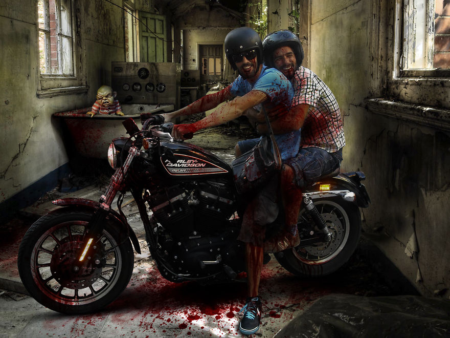 My Friend And I Traveling The World On A Harley Davidson My Friend And I Traveling The World On A Harley Davidson