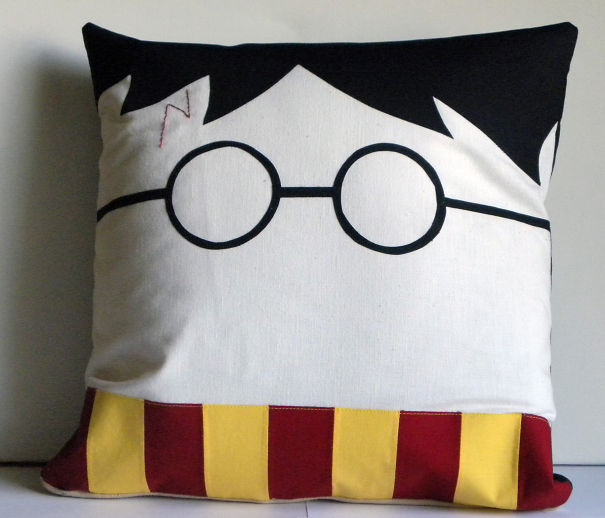 Harry Potter Pillow Cover By Soverysweet
