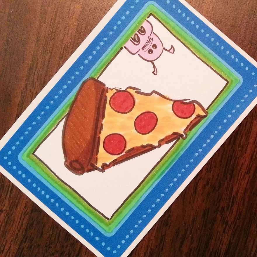 I Draw Cute Food Stickers With Pens And Markers I Draw Cute Food Stickers With Pens And Markers