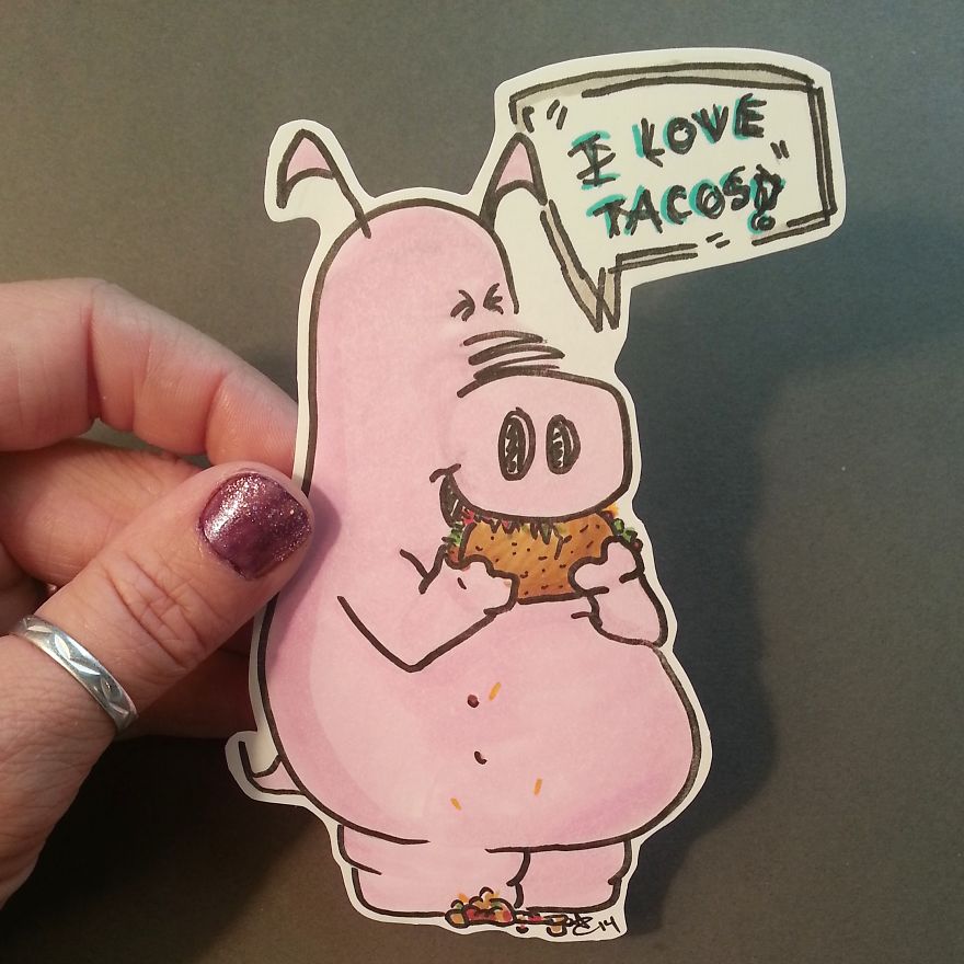 I Draw Cute Food Stickers With Pens And Markers I Draw Cute Food Stickers With Pens And Markers