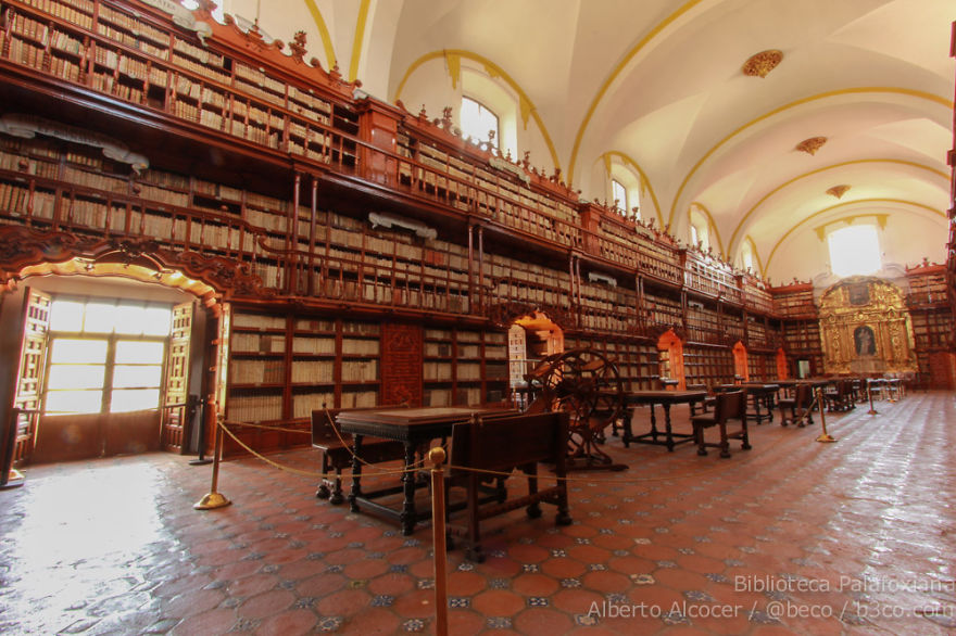 Biblioteca Palafoxiana, Declarada Memoria Del Mundo Por La Unesco, Puebla, México