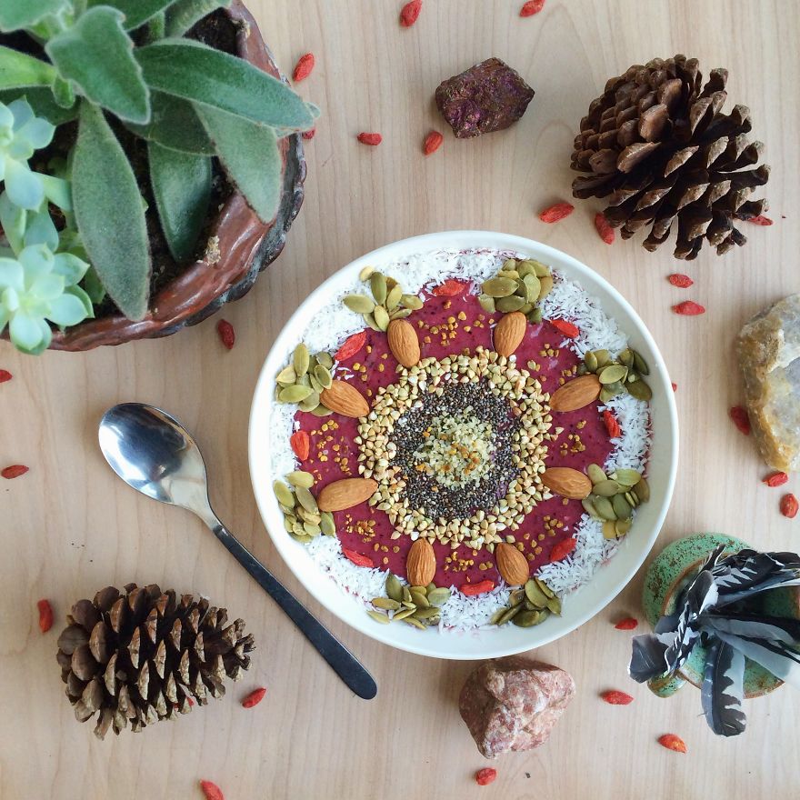I Arrange My Vegan Food Into Detailed Bowl Mandalas I Arrange My Vegan Food Into Detailed Bowl Mandalas