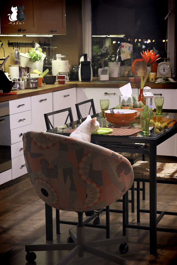 Marcelka And Her Table