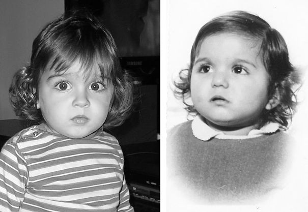 Like Mother (right), Like Child (left)