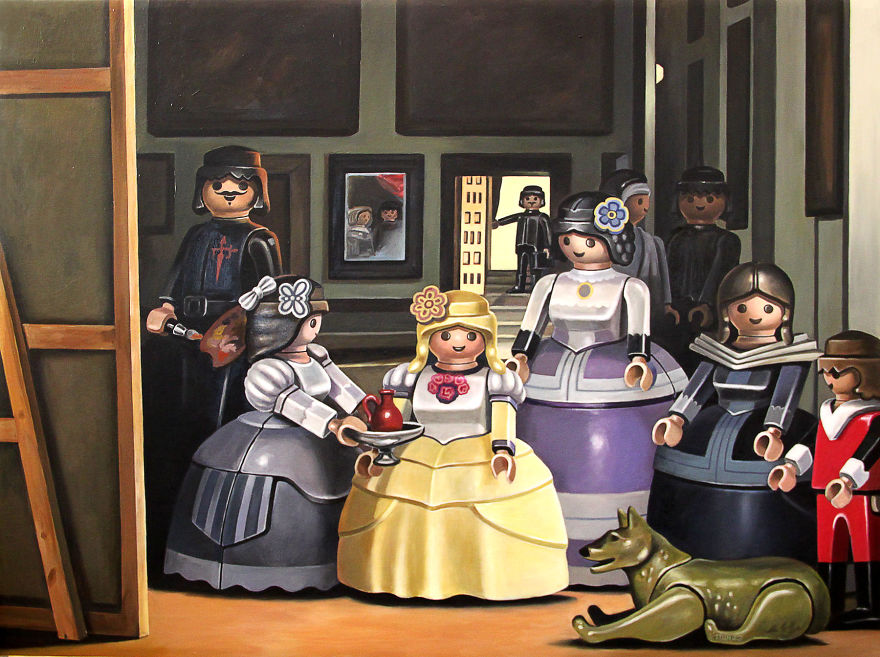 I Reimagine Famous Paintings With Playmobil Figures As Main Characters