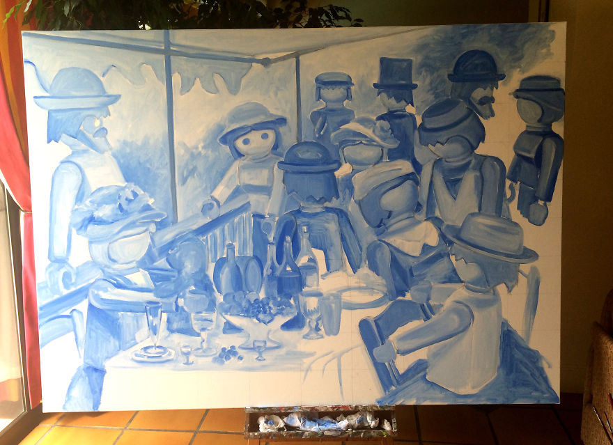 I Reimagine Famous Paintings With Playmobil Figures As Main Characters