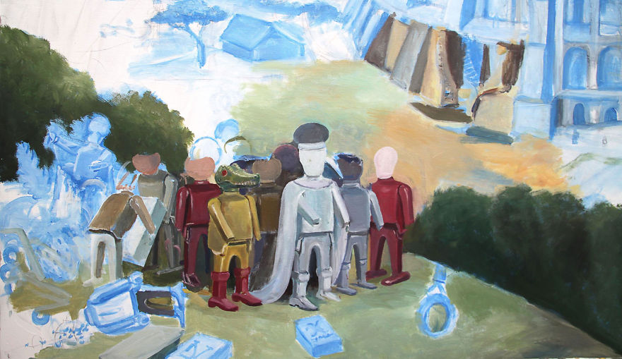 I Reimagine Famous Paintings With Playmobil Figures As Main Characters