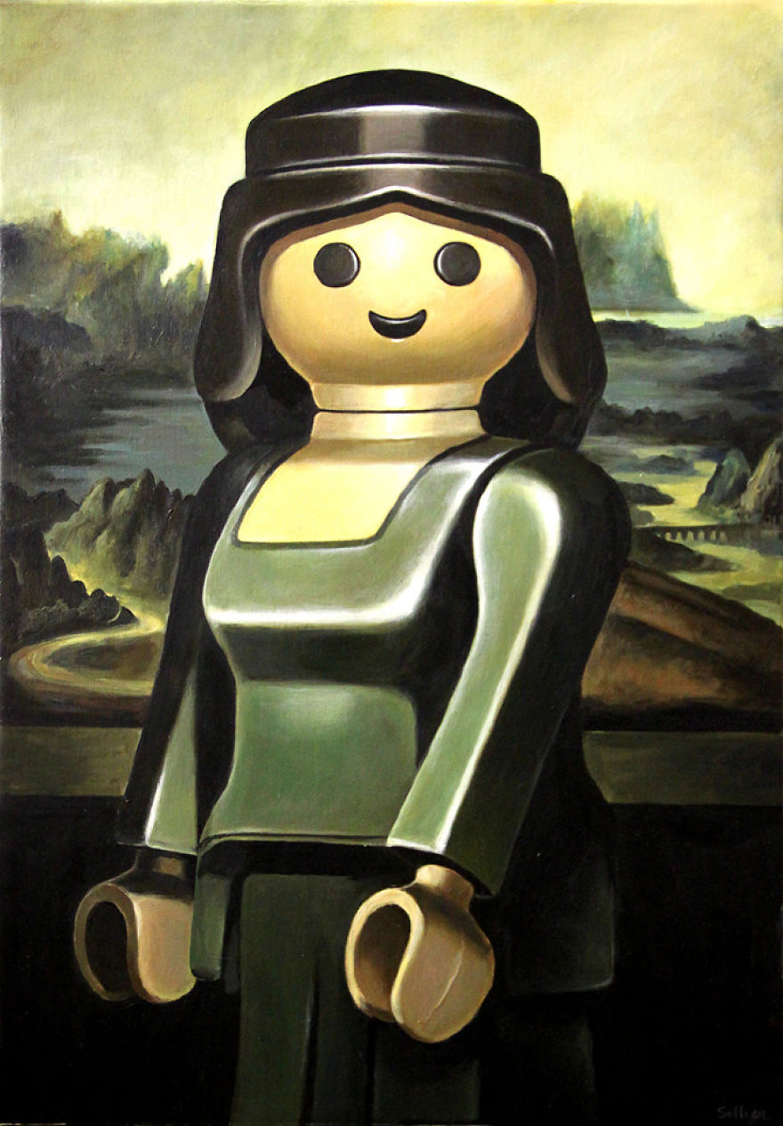 I Reimagine Famous Paintings With Playmobil Figures As Main Characters