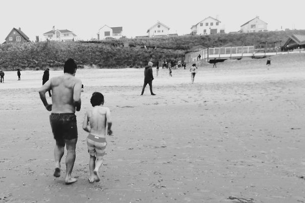 Newyears Swim In Holland!