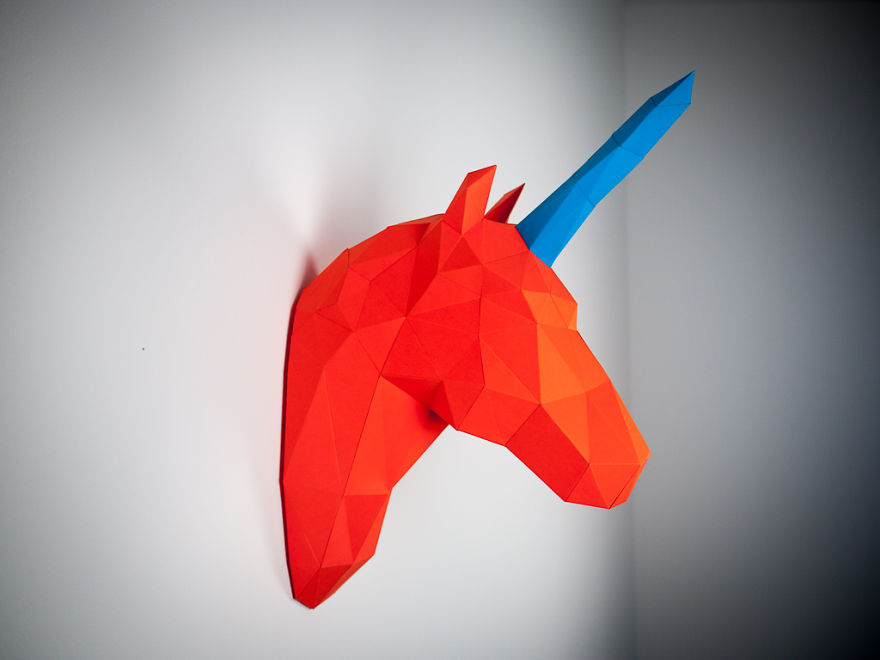 Papertrophy: Precut Paper Sculptures That You Can Print And Fold Yourself Papertrophy: Precut Paper Sculptures That You Can Print And Fold Yourself