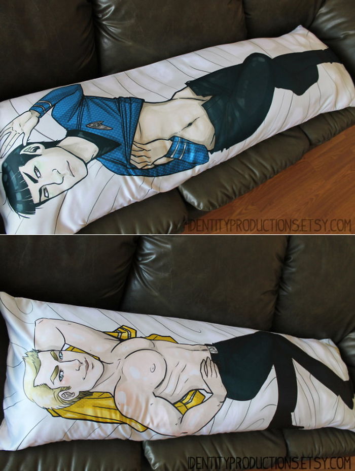 Sexy Star Trek Body Pillows.