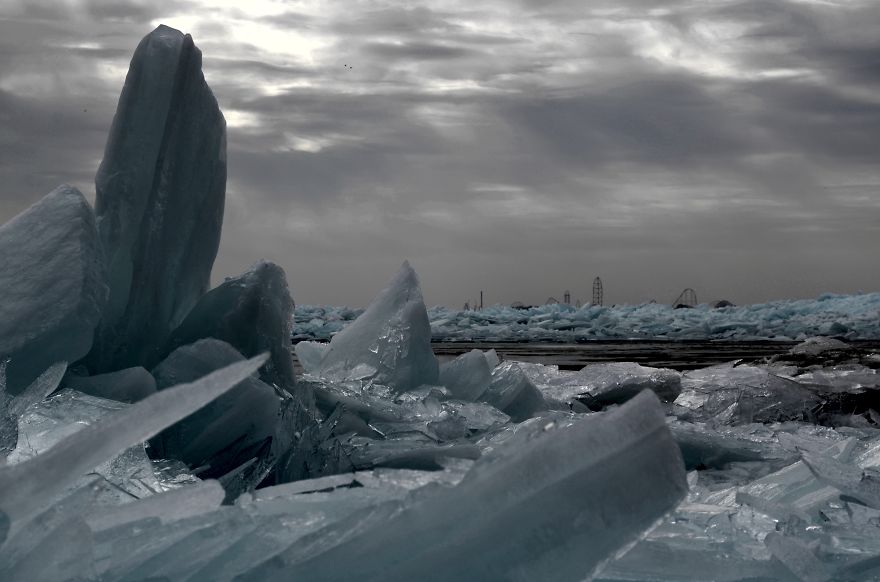 Lake Erie In Marblehead, Ohio