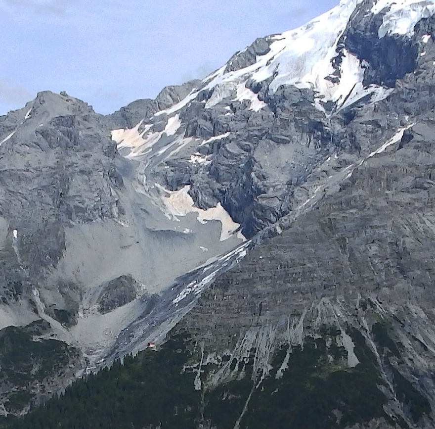 Borletti Refuge In Stelvio National Park, Trentino-alto Adige, Italy