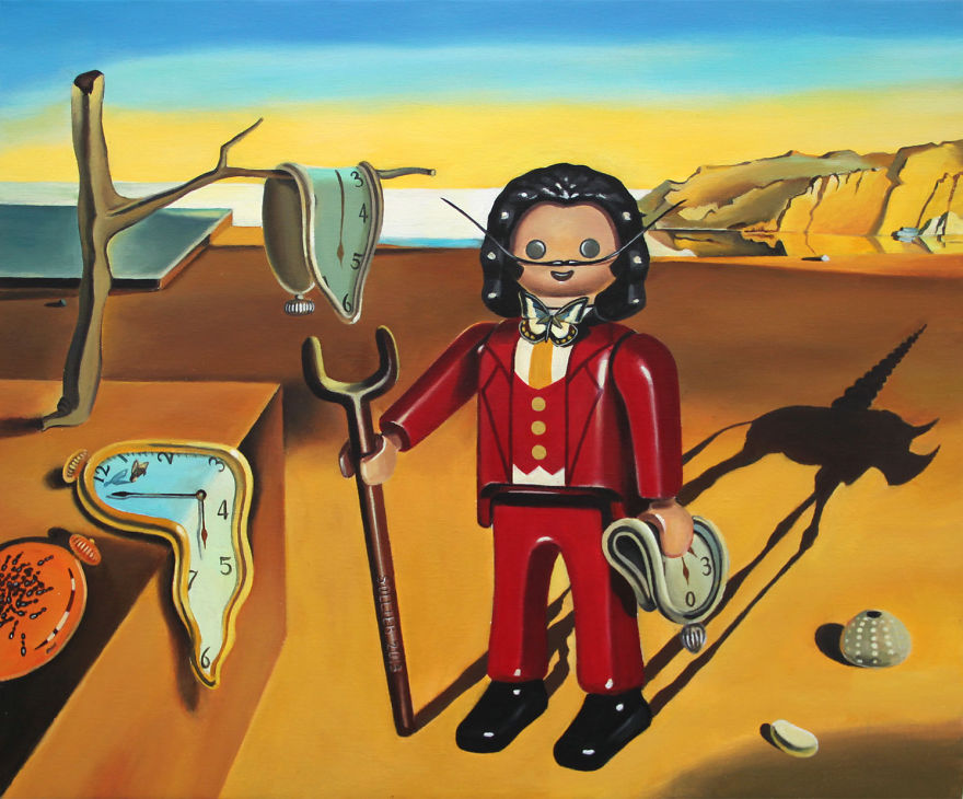I Reimagine Famous Paintings With Playmobil Figures As Main Characters