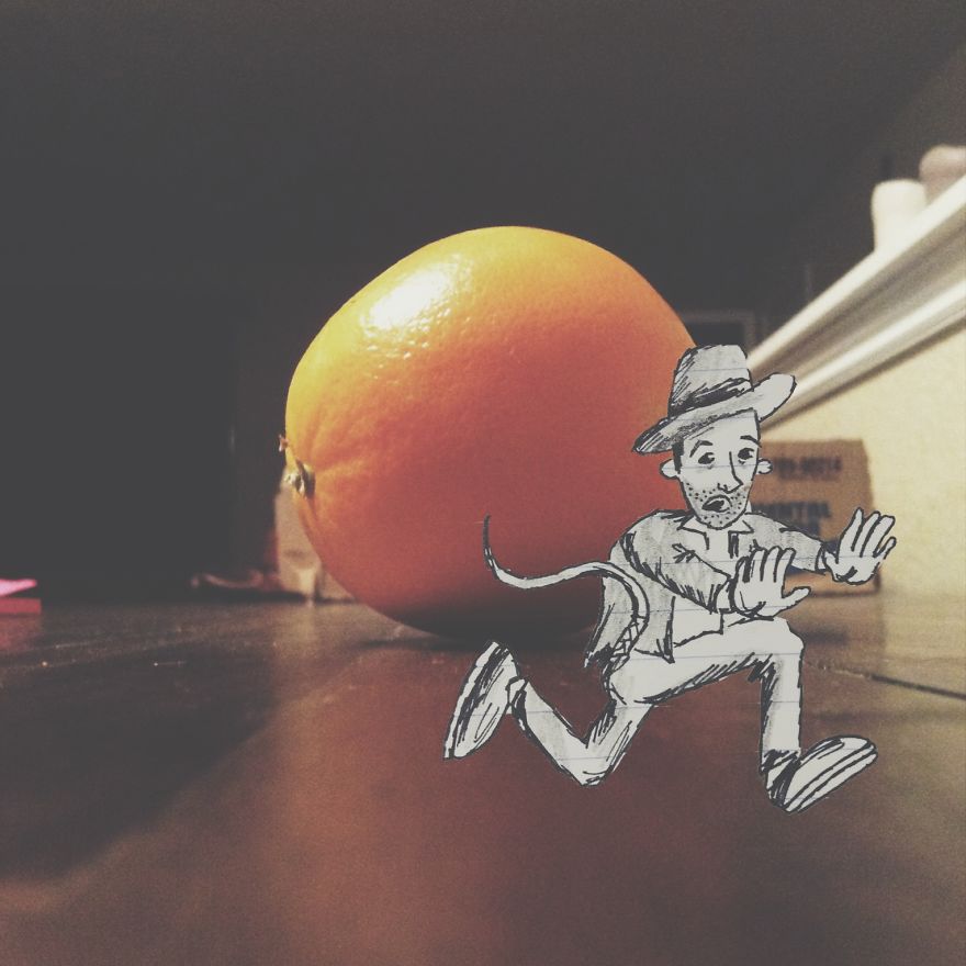 17-Year-Old Artist Creates Interactive Illustrations Using Everyday Objects