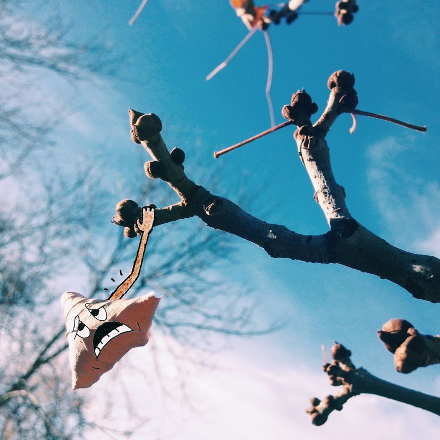 17-Year-Old Artist Creates Interactive Illustrations Using Everyday Objects