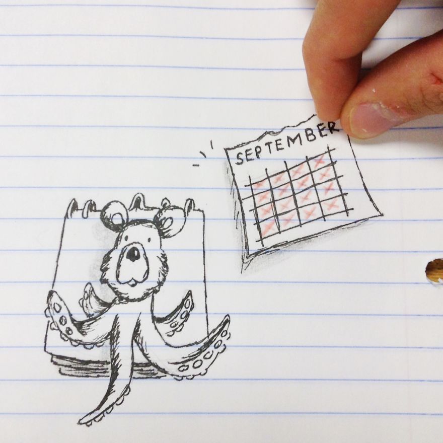 17-Year-Old Artist Creates Interactive Illustrations Using Everyday Objects 17-Year-Old Artist Creates Interactive Illustrations Using Everyday Objects