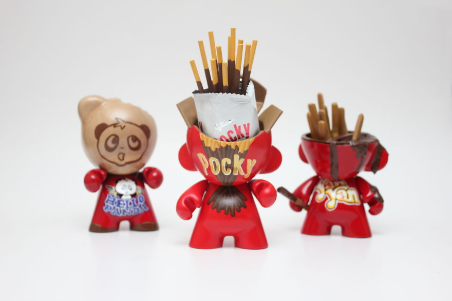 I Create Vinyl Toys Inspired By Delicious Foods