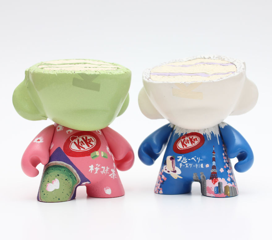 I Create Vinyl Toys Inspired By Delicious Foods