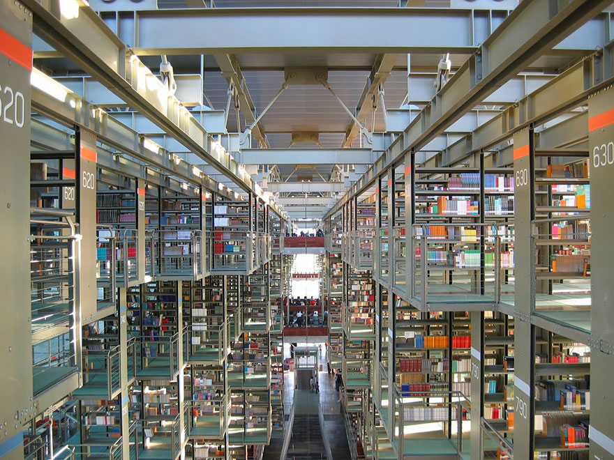 Jose Vasconcelos Library, Mexico