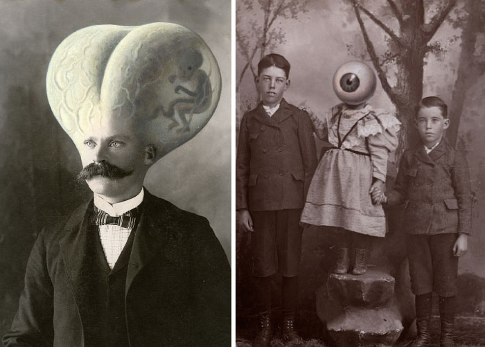 Meet The Family: A Series Of Altered Cabinet Cards From 1900s